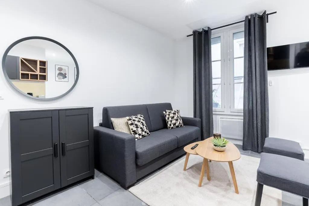باريس Hsh Nazareth-Sentier I Appartement Charmant 1Br-4P