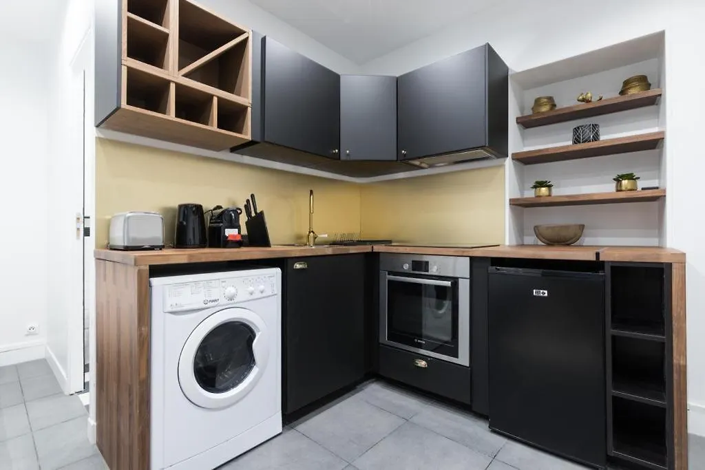 Apartament Hsh Nazareth-Sentier I Appartement Charmant 1Br-4P Paryż Francja